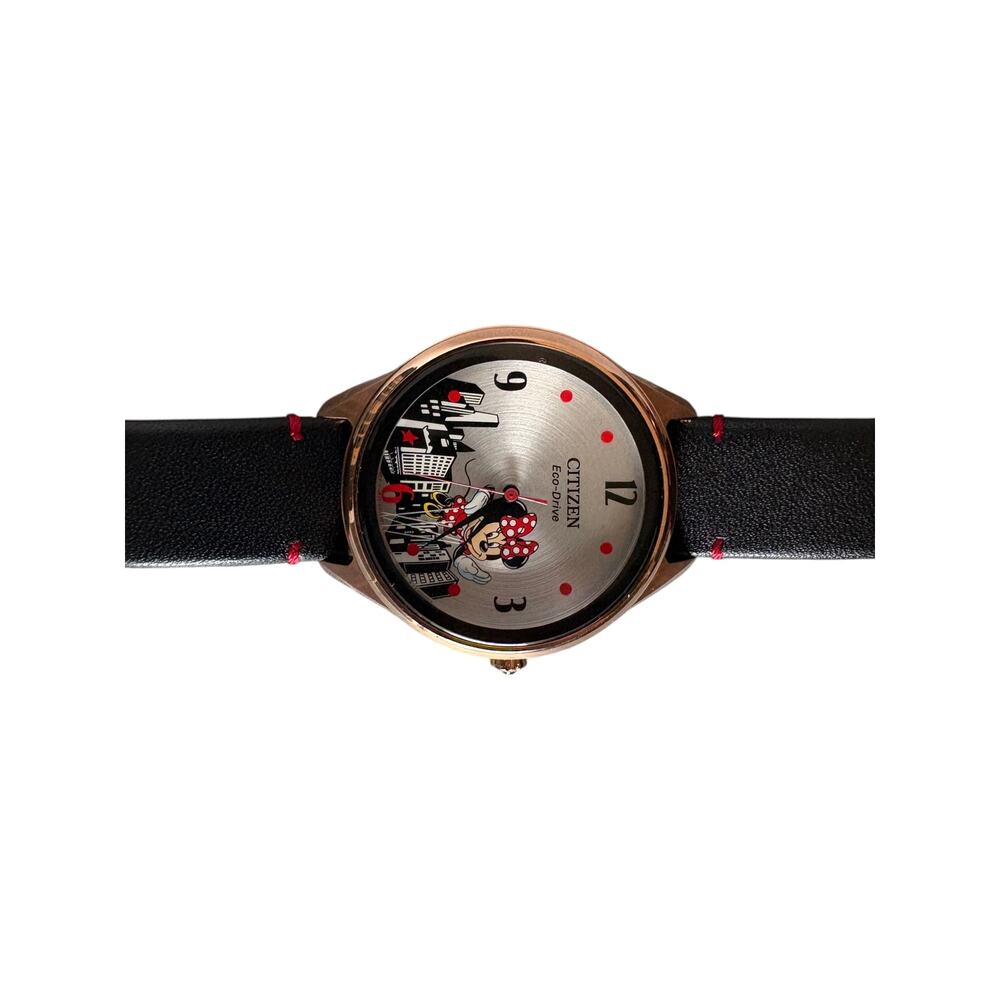 Citizen Eco-Drive Minnie Mouse Disney Character Dial Watch - NWT - Picture 10 of 10